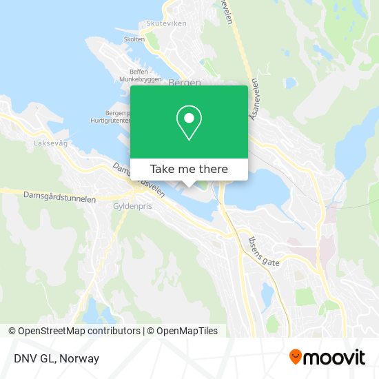 DNV GL map