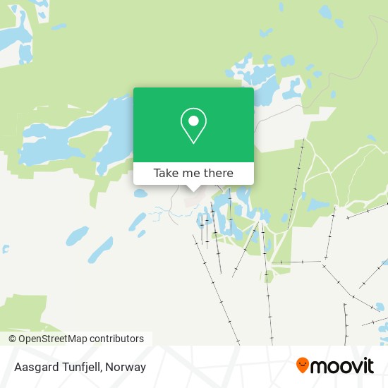 Aasgard Tunfjell map