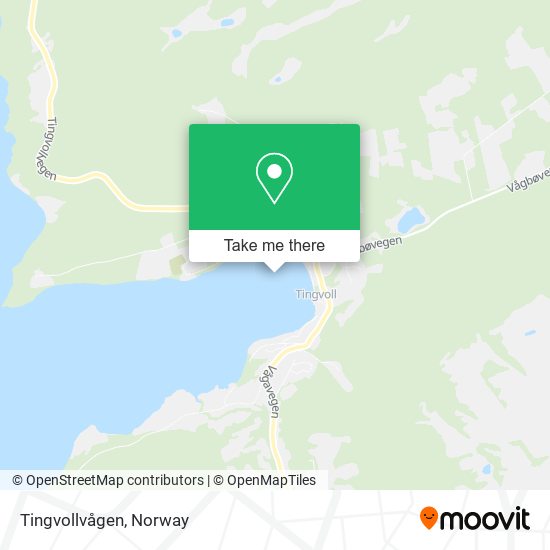 Tingvollvågen map