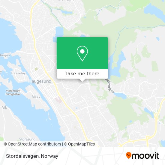 Stordalsvegen map