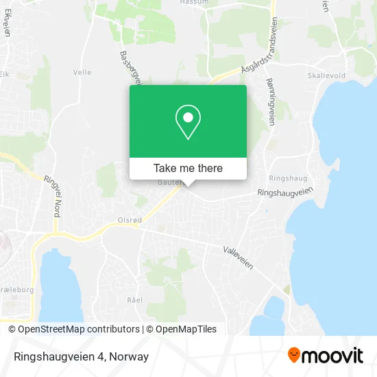 Ringshaugveien 4 map