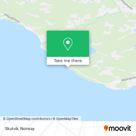 Skutvik map