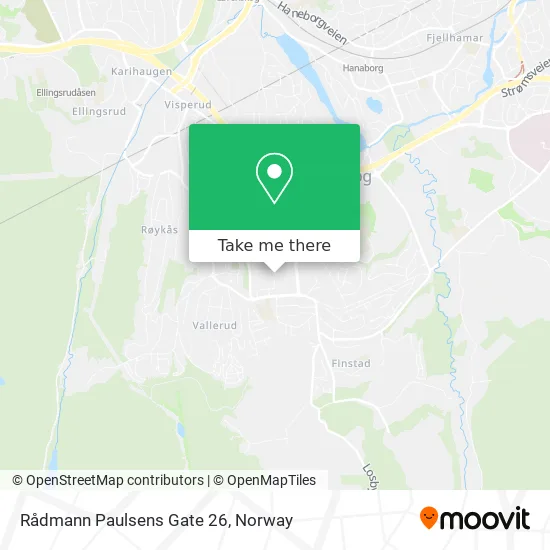 Rådmann Paulsens Gate 26 map