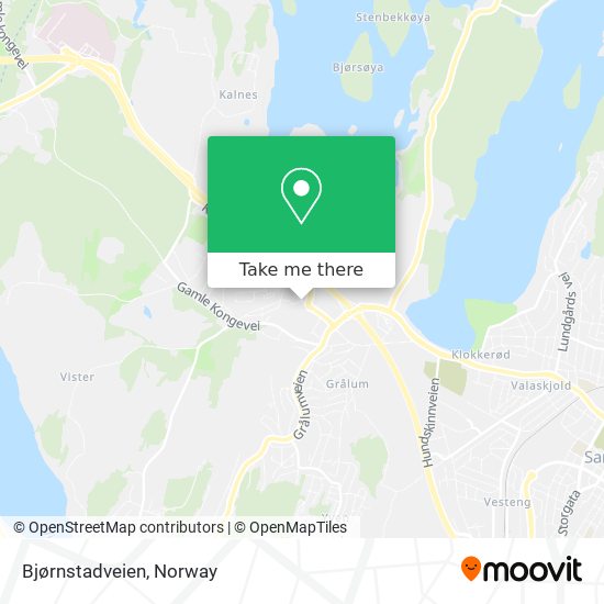 Bjørnstadveien map