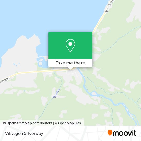 Vikvegen 5 map