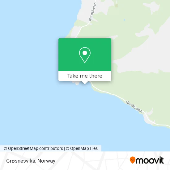 Grøsnesvika map