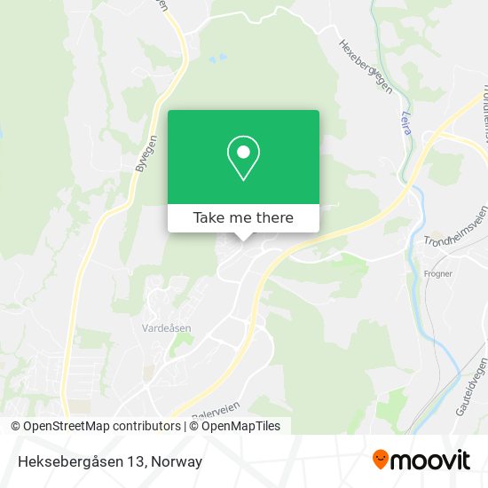 Heksebergåsen 13 map