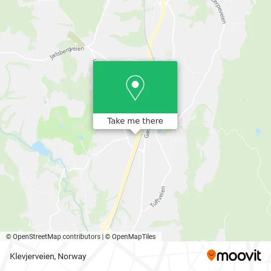 Klevjerveien map