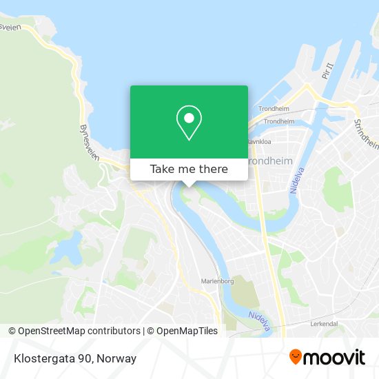 Klostergata 90 map