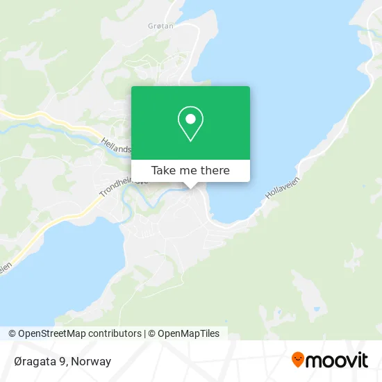 Øragata 9 map