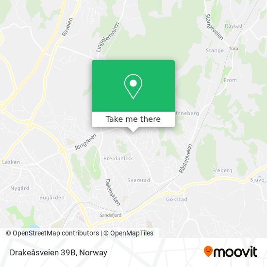 Drakeåsveien 39B map