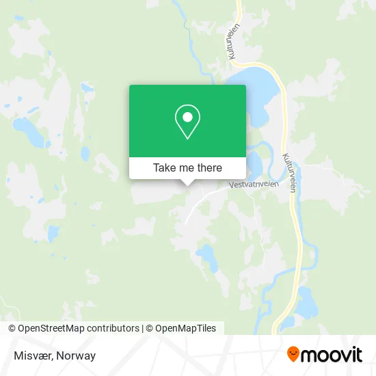 Misvær map