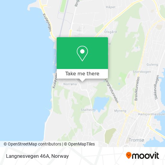 Langnesvegen 46A map