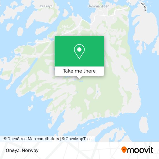 Onøya map