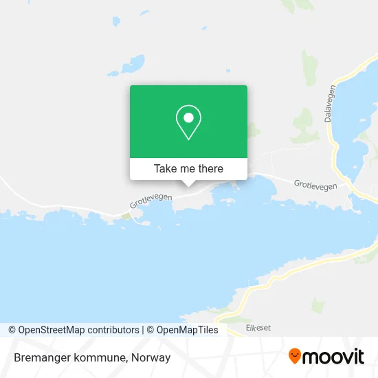 Bremanger kommune map