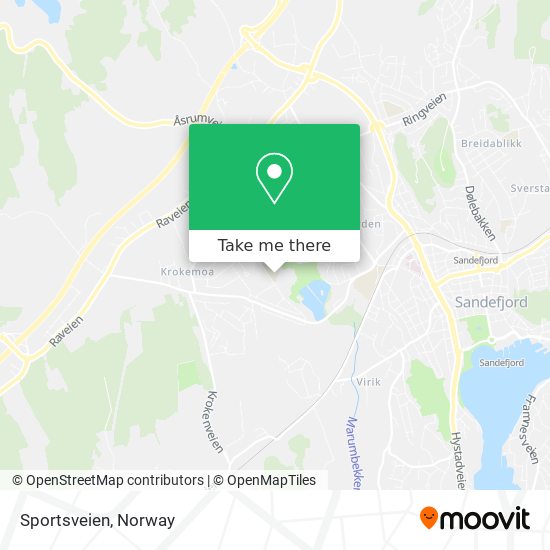 Sportsveien map