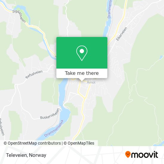 Televeien map