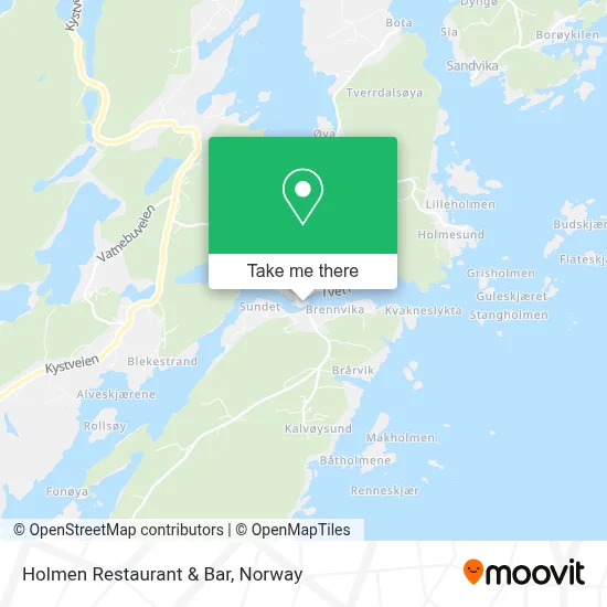 Holmen Restaurant & Bar map