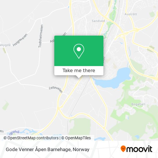 Gode Venner Åpen Barnehage map