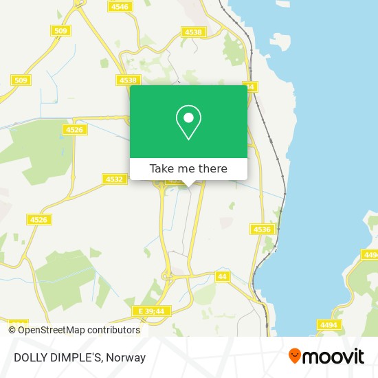 DOLLY DIMPLE'S map