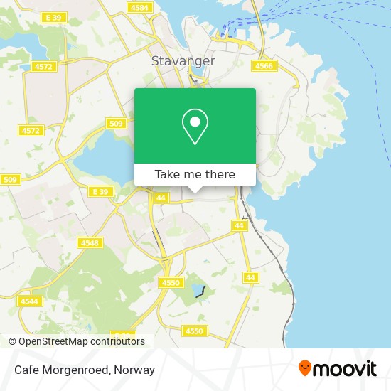 Cafe Morgenroed map