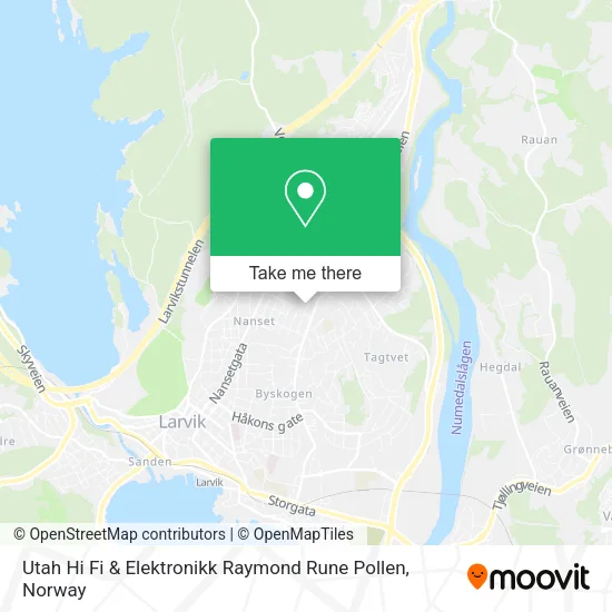Utah Hi Fi & Elektronikk Raymond Rune Pollen map