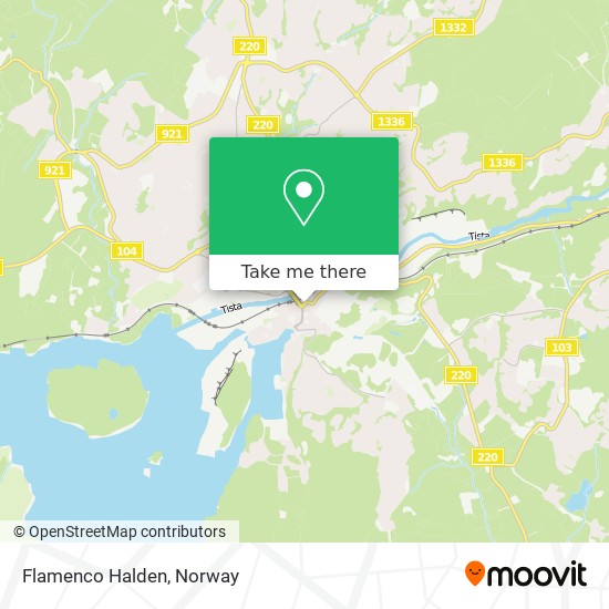 Flamenco Halden map