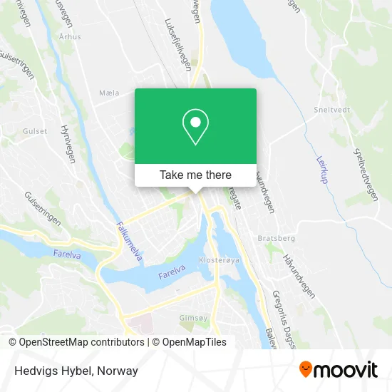 Hedvigs Hybel map