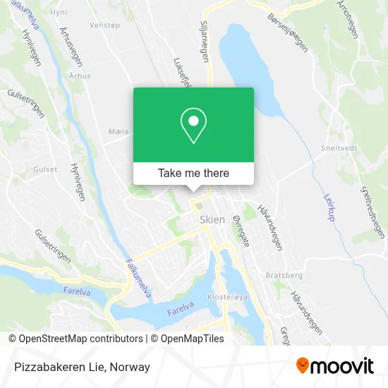 Pizzabakeren Lie map