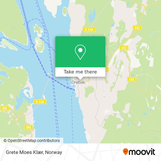 Grete Moes Klær map