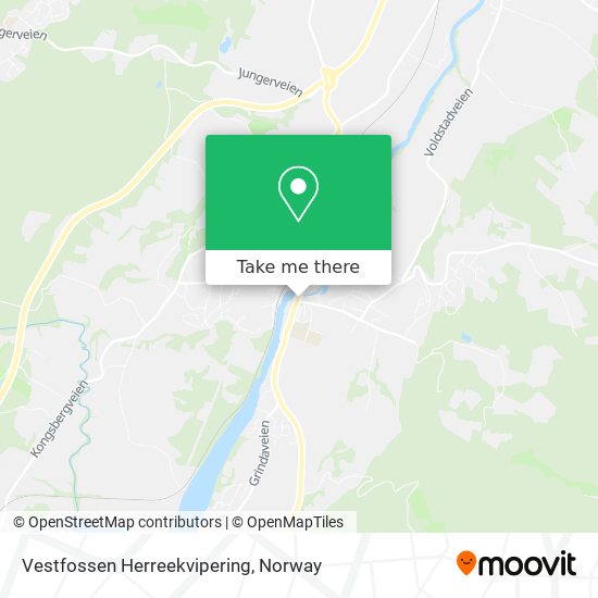 Vestfossen Herreekvipering map