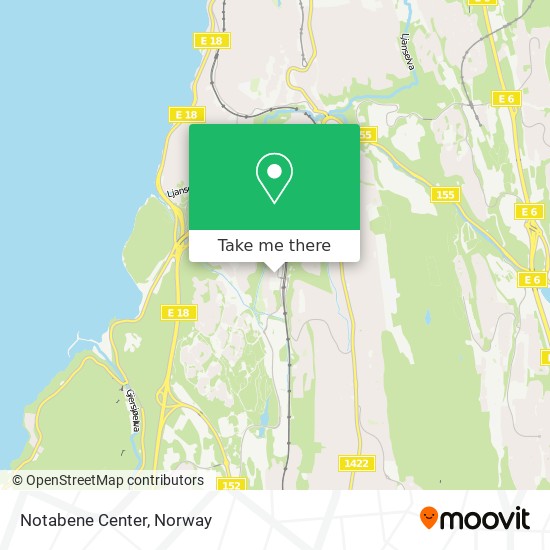 Notabene Center map
