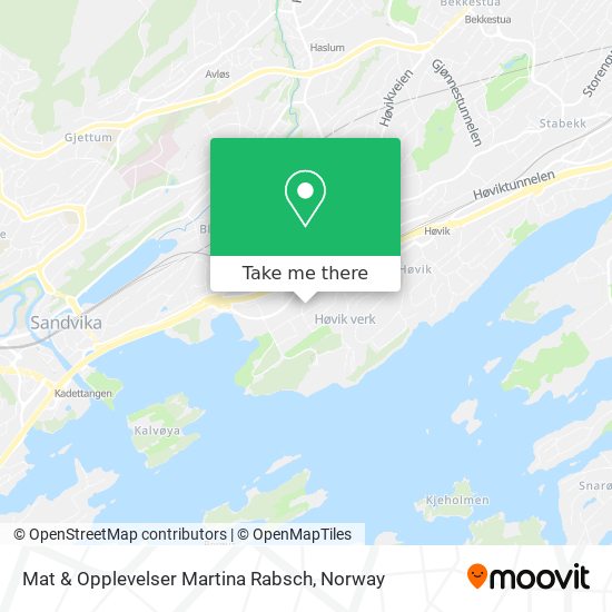 Mat & Opplevelser Martina Rabsch map