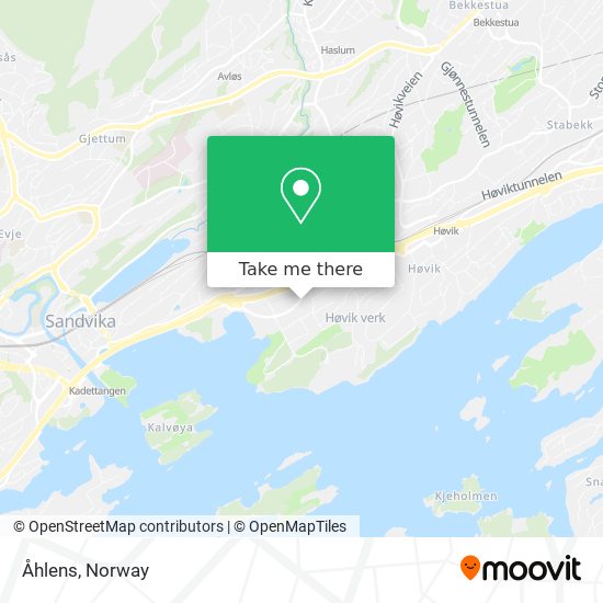 Åhlens map