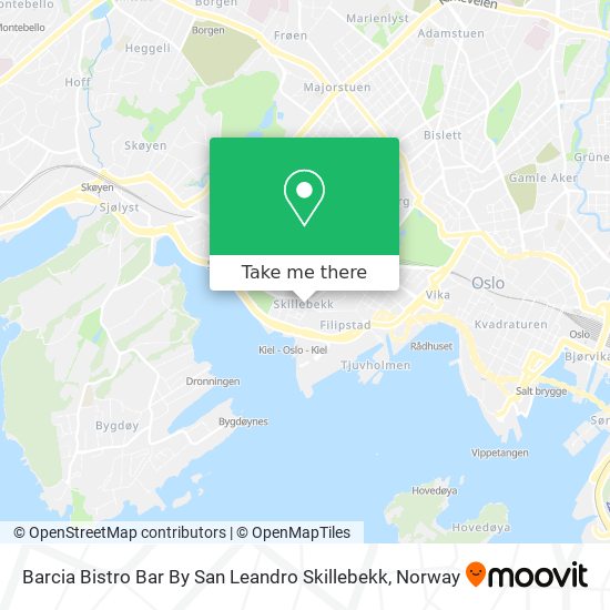 Barcia Bistro Bar By San Leandro Skillebekk map