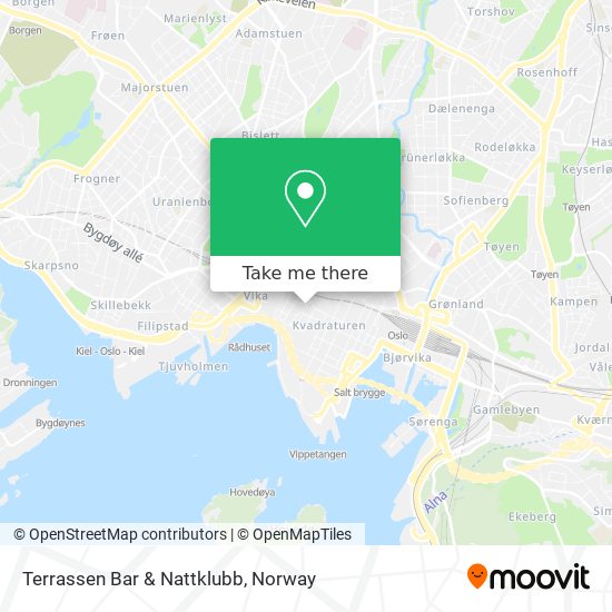 Terrassen Bar & Nattklubb map