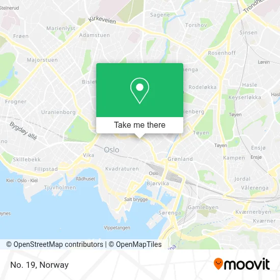 No. 19 map
