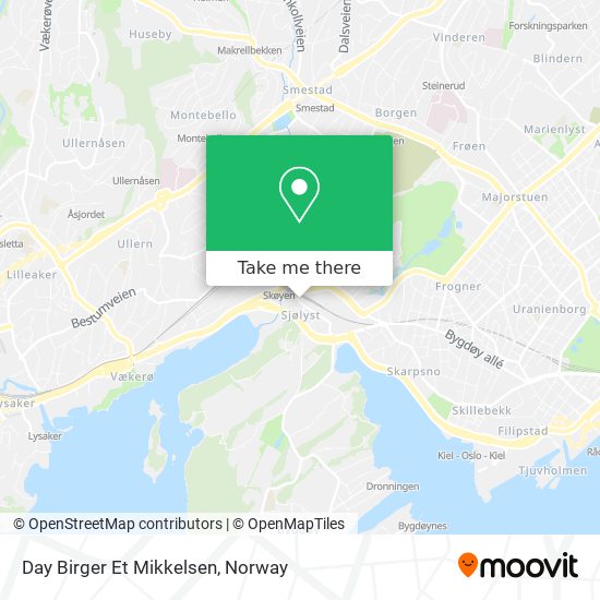 Day Birger Et Mikkelsen map