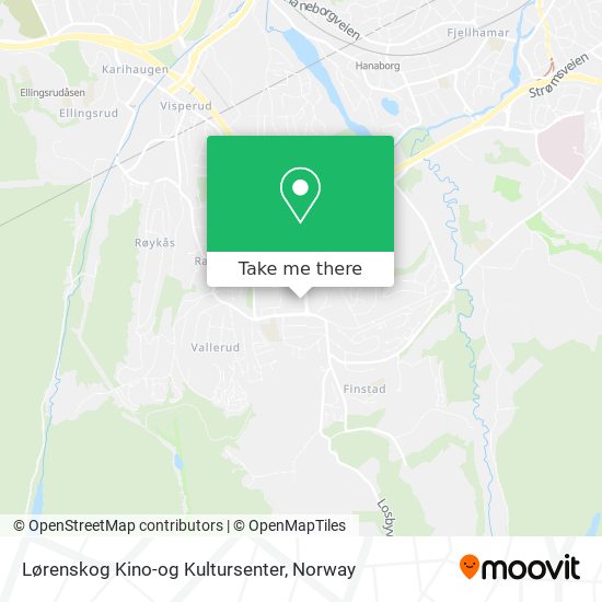 Lørenskog Kino-og Kultursenter map