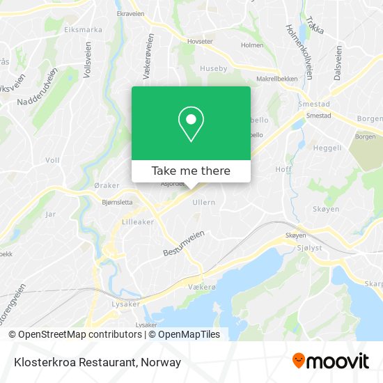 Klosterkroa Restaurant map