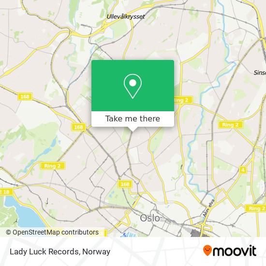 Lady Luck Records map