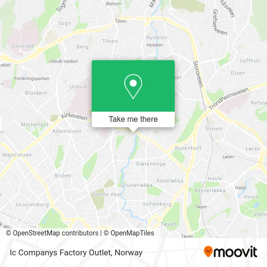 Ic Companys Factory Outlet map