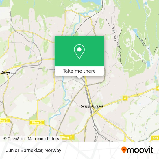 Junior Barneklær map