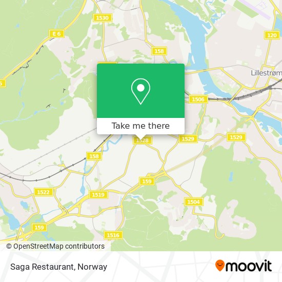 Saga Restaurant map