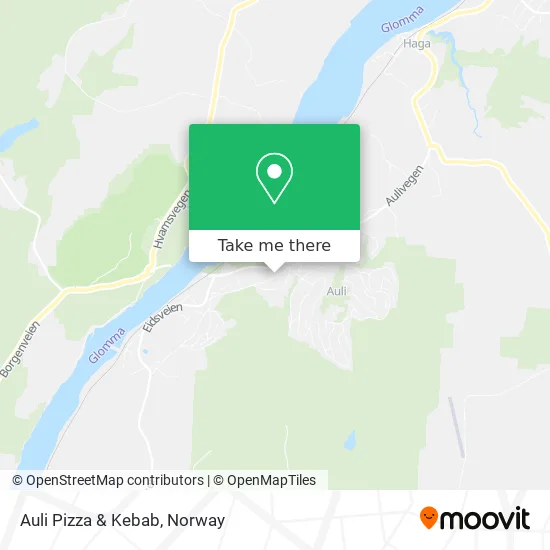 Auli Pizza & Kebab map