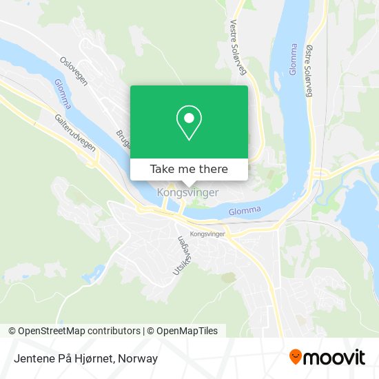 Jentene På Hjørnet map