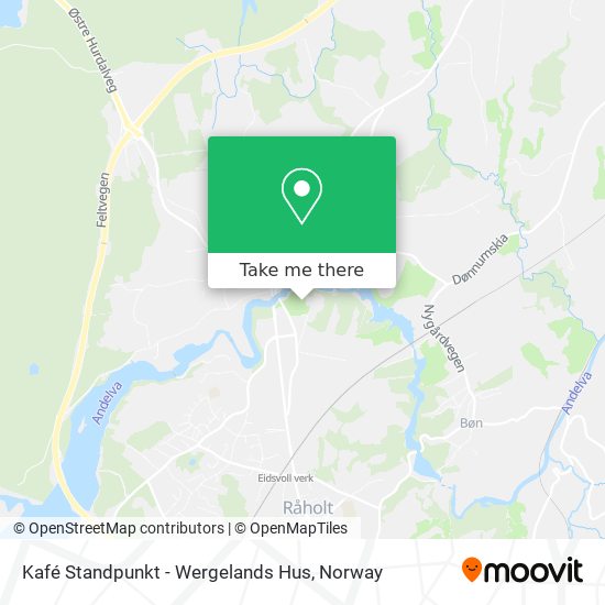 Kafé Standpunkt - Wergelands Hus map