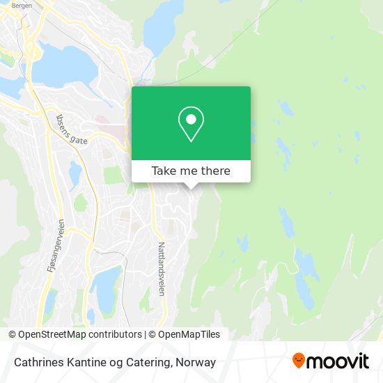 Cathrines Kantine og Catering map