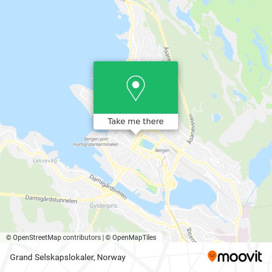 Grand Selskapslokaler map