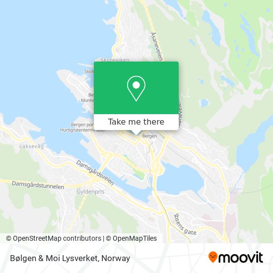 Bølgen & Moi Lysverket map